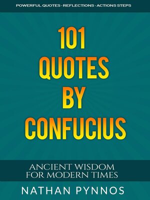 cover image of 101 Quotes by Confucius
